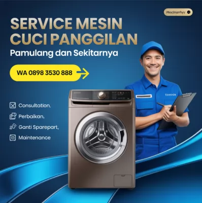 Jasa Service Mesin Cuci Panggilan Pamulang 2 TangSel Profesional